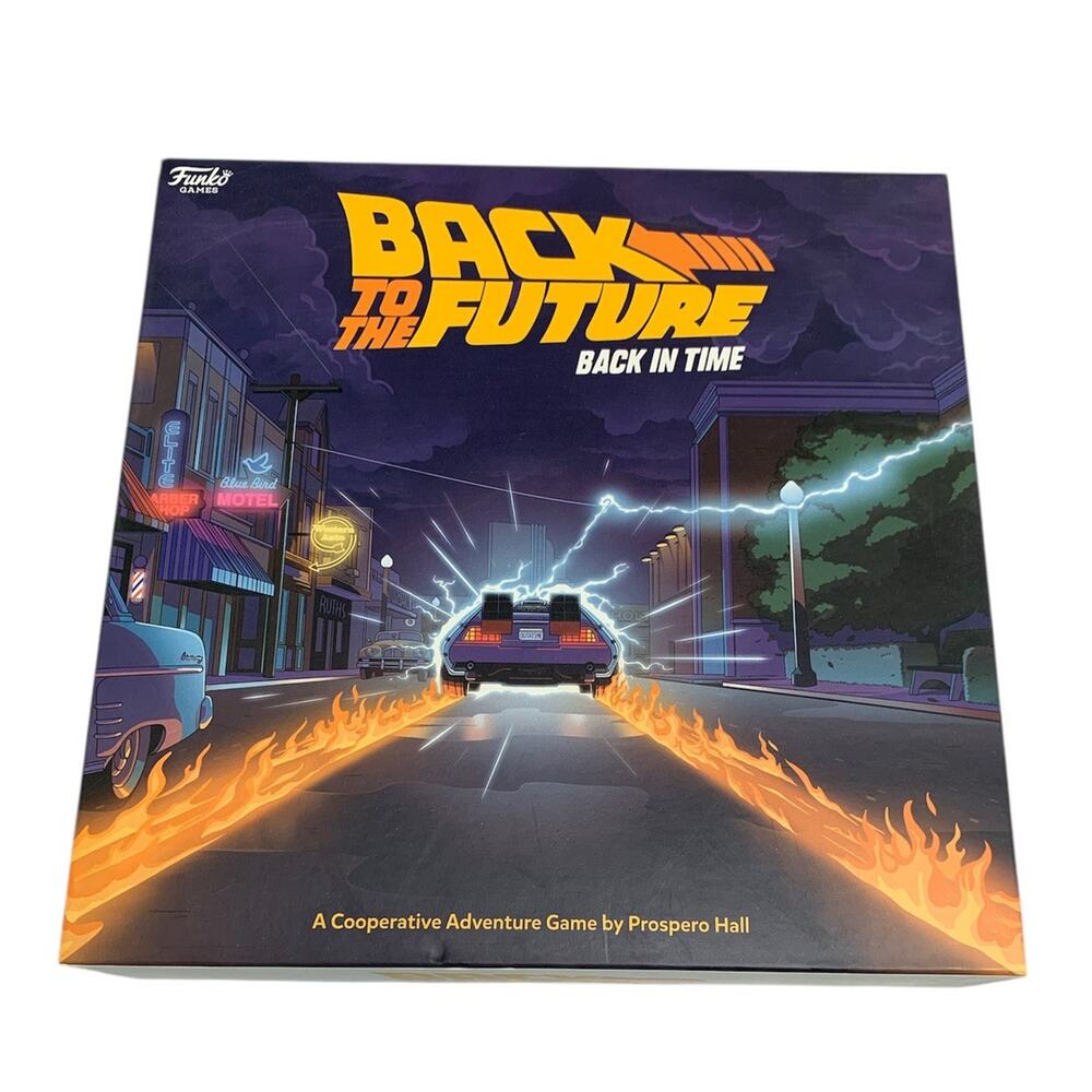 Back to the Future: Back in Time FUNKO Board Game 2022 Factory Sealed/Brand New